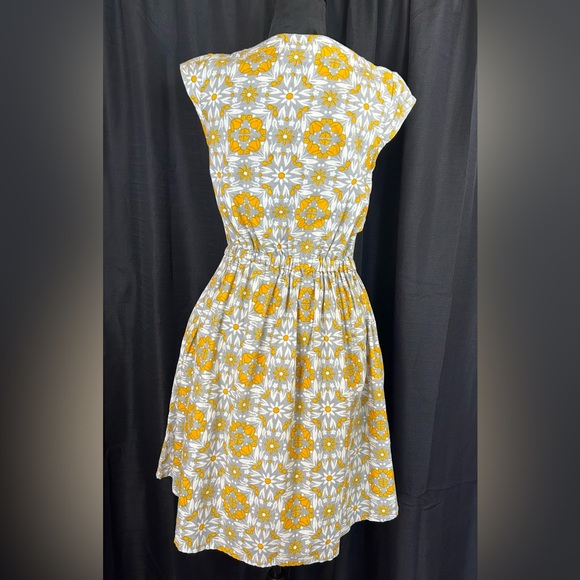 MATA TRADERS Cap Sleeve Dress with Pockets size Small L2 - Picture 4 of 10